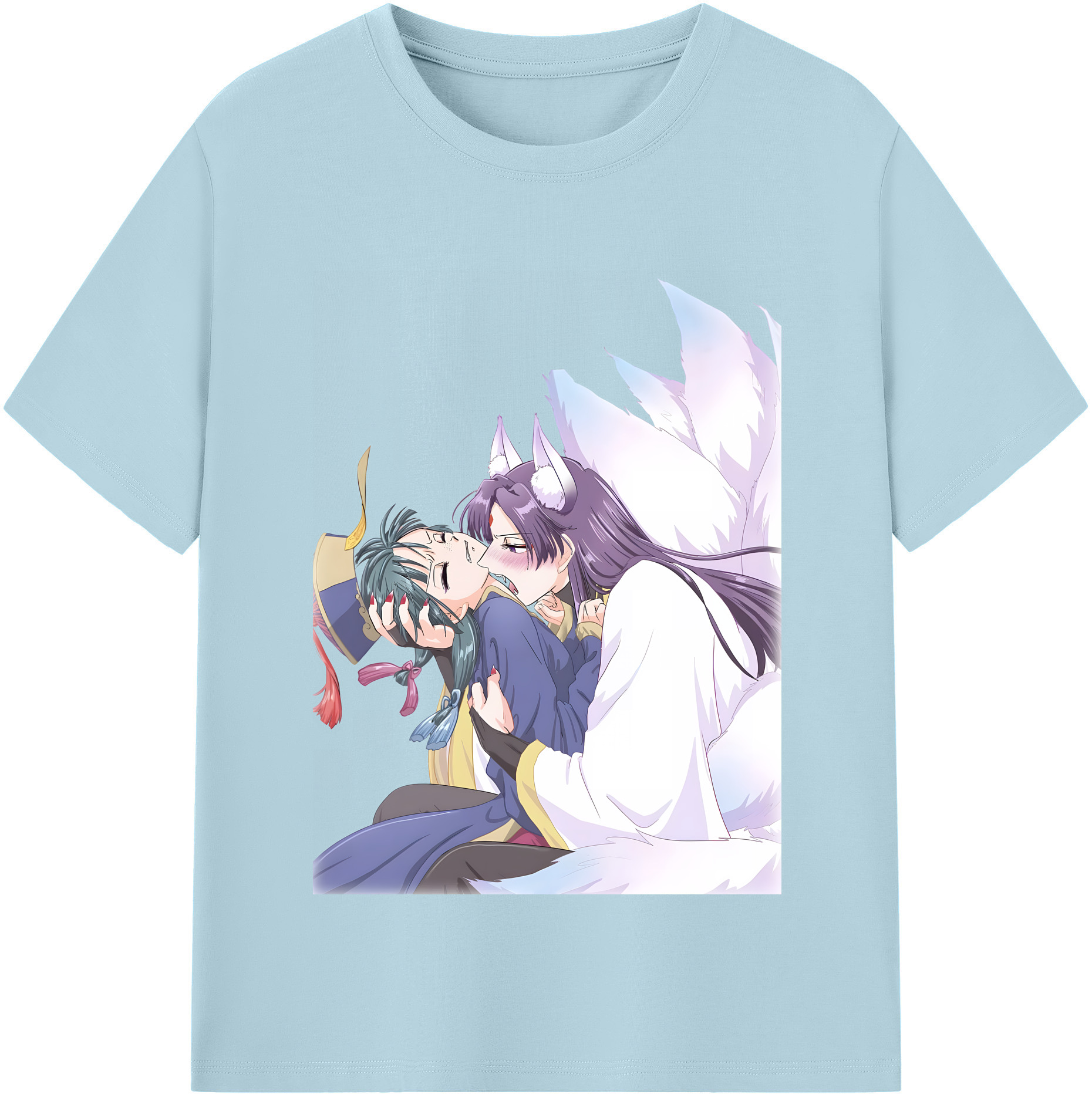 （画像用） 薬屋のひとりごと The Apothecary Diaries 綿100％半袖Tシャツ（フロントプリント）